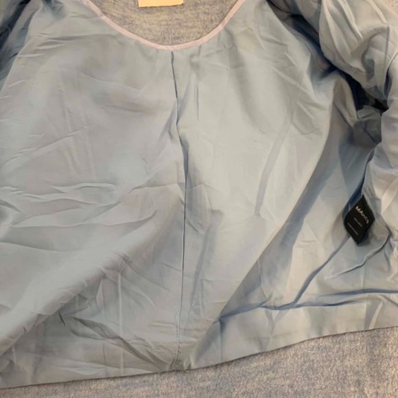 MARCS Merino Wool Blue Poppy Biker Jacket RRP$299 - Picture 10 of 11